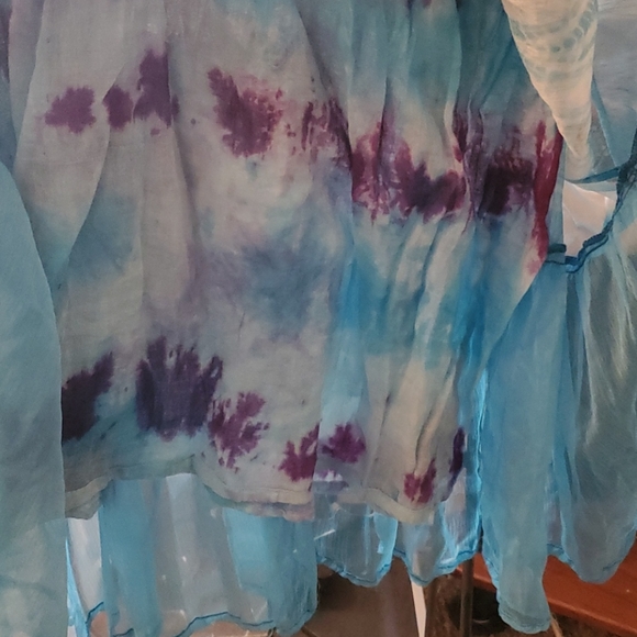 💥 Pretty Chiffon light weight ribbon Skirt - Picture 6 of 7